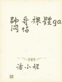 帅哥裸体gay网站封面