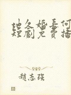 地久婚长何连飞短剧免费播放封面