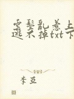 云鬓乱惹上奸臣逃不掉txt下载