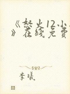 《怒火12小时》在线免费观看