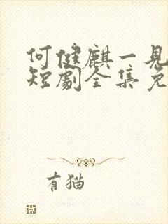 何健麒一见钟情短剧全集免费播放