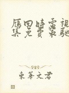 雁回时电视剧全集免费策驰