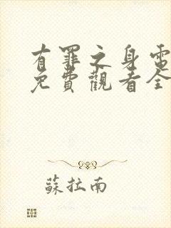 有罪之身电视剧免费观看全集高清版11