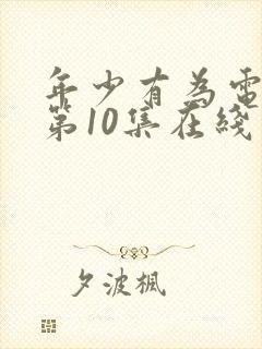 年少有为电视剧第10集在线观看封面