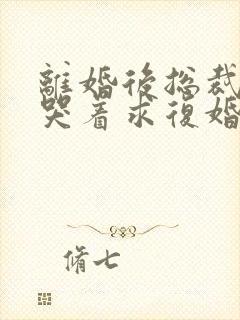 离婚后总裁前夫哭着求复婚封面