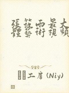 张筱雨最大胆人体艺术视频