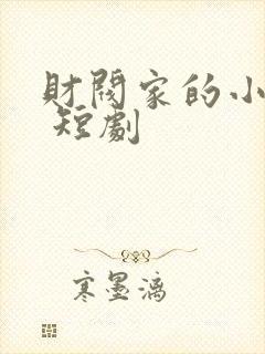 财阀家的小儿子 短剧