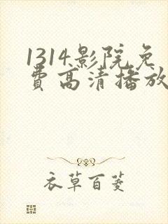 1314影院免费高清播放电视剧