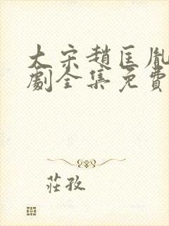 大宋赵匡胤电视剧全集免费观看