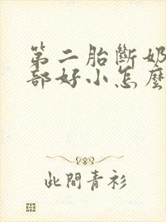第二胎断奶后胸部好小怎么办