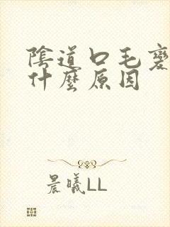 阴道口毛变白是什么原因