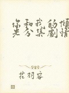 你和我的倾城时光分集剧情