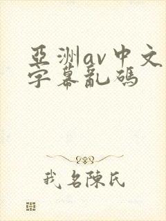 亚洲av中文字字幕乱码