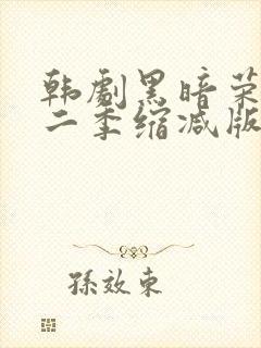 韩剧黑暗荣耀第二季缩减版