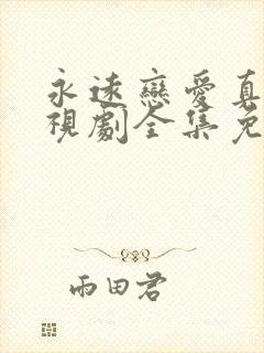 永远恋爱真美电视剧全集免费观看封面