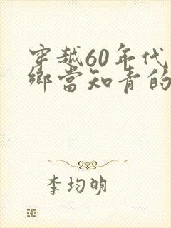 穿越60年代下乡当知青的小说封面