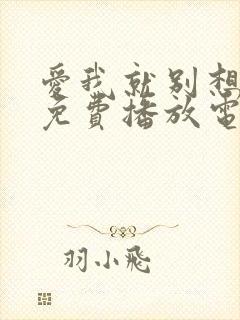 爱我就别想太多免费播放电视剧高清