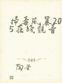 扫毒风暴2025在线观看封面