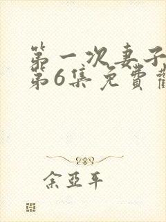 第一次妻子动漫第6集免费观看全集下载封面