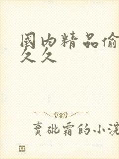 国内精品偷拍久久久