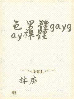 色男体gaygay裸体