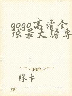 gogo高清全球最大胆专业摄影