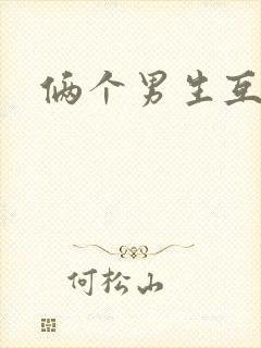 俩个男生互操