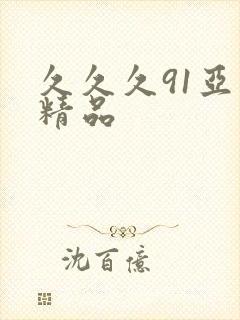 久久久91亚洲精品