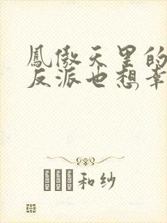 凤傲天里的黄毛反派也想幸福小说txt