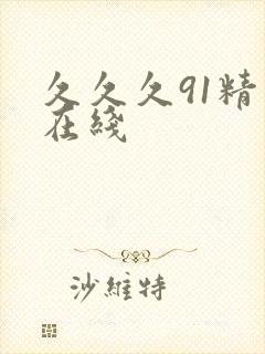 久久久91精品在线