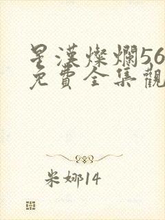 星汉灿烂56集免费全集观看
