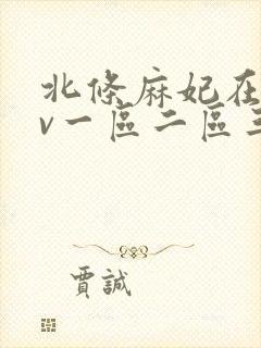 北条麻妃在线av一区二区三区
