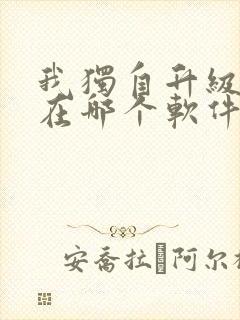 我独自升级漫画在哪个软件可以看