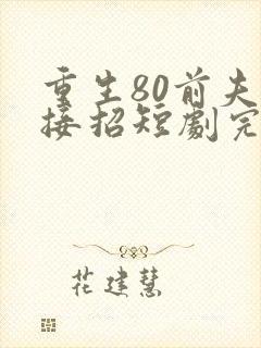 重生80前夫请接招短剧完整版在线