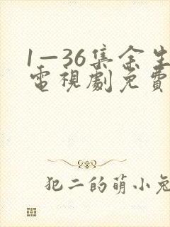 1—36集余生电视剧免费观看