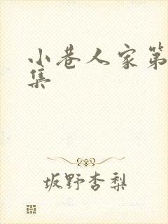 小巷人家第40集