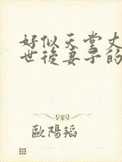 好似天堂丈夫去世后妻子的情感生活