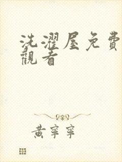 洗濯屋免费在线观看封面