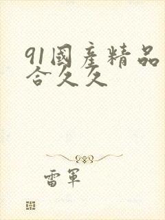 91国产精品综合久久封面