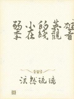 弱小的英雄第一季在线观看免费