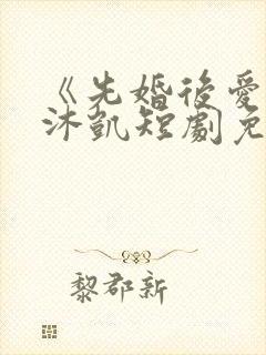 《先婚后爱》王沐凯短剧免费观看