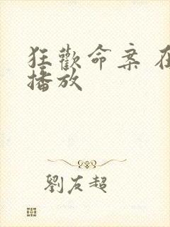 狂欢命案 在线播放