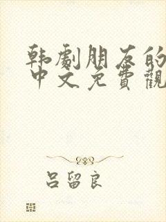 韩剧朋友的妈妈中文免费观看