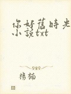 你好旧时光原著小说txt