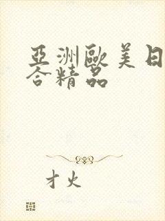 亚洲欧美日韩综合精品
