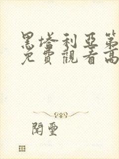 黑塔利亚第一季免费观看高清封面