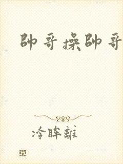 帅哥操帅哥网站封面