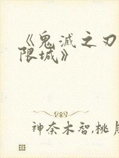 《鬼灭之刃:无限城》