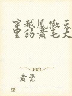 穿越凤傲天小说里的黄毛大反派也想要幸福