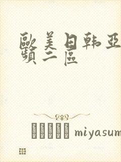 欧美日韩亚洲视频二区